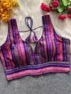 Tew Heavy Jecquard Blouse Wholesale Clothing Suppliers In India